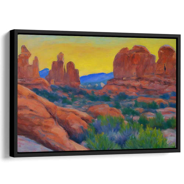 Impressionism Arches National Park #124