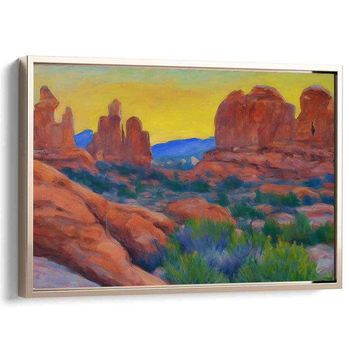 Impressionism Arches National Park #124