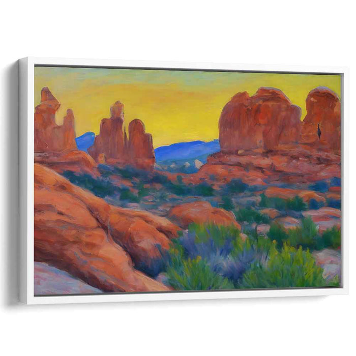 Impressionism Arches National Park #124