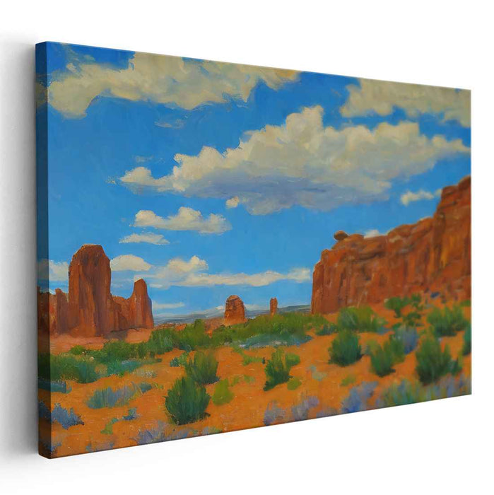 Impressionism Arches National Park #132