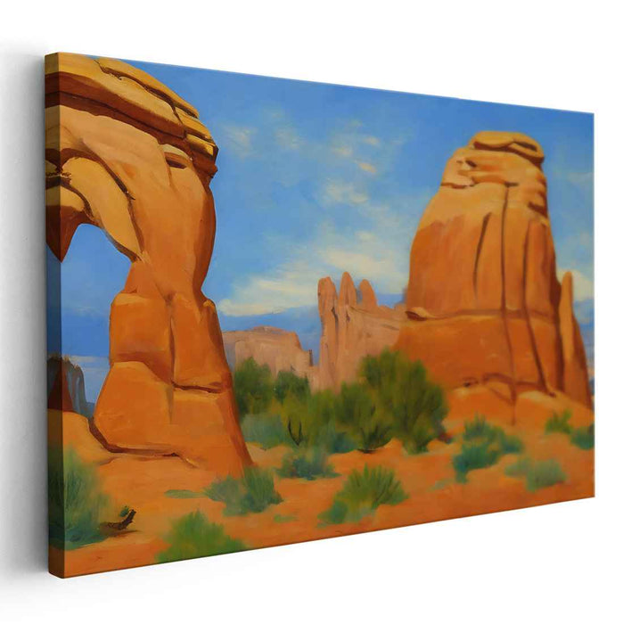 Impressionism Arches National Park #137