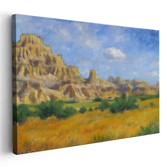 Surreal Nature Impression: Realistic Landscape Canvas Art Print