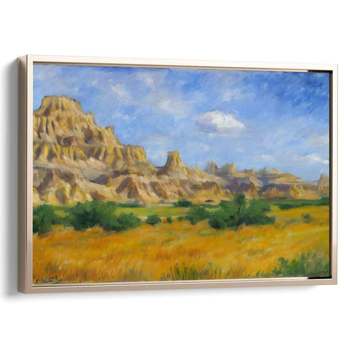 Surreal Nature Impression: Realistic Landscape Canvas Art Print