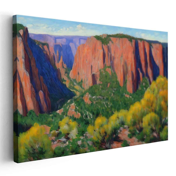 Impressionism Black Canyon of Gunnison #109