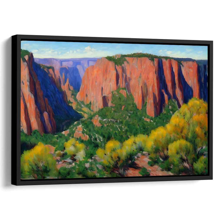 Impressionism Black Canyon of Gunnison #109