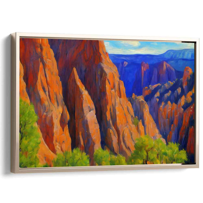 Impressionism Black Canyon of Gunnison #110