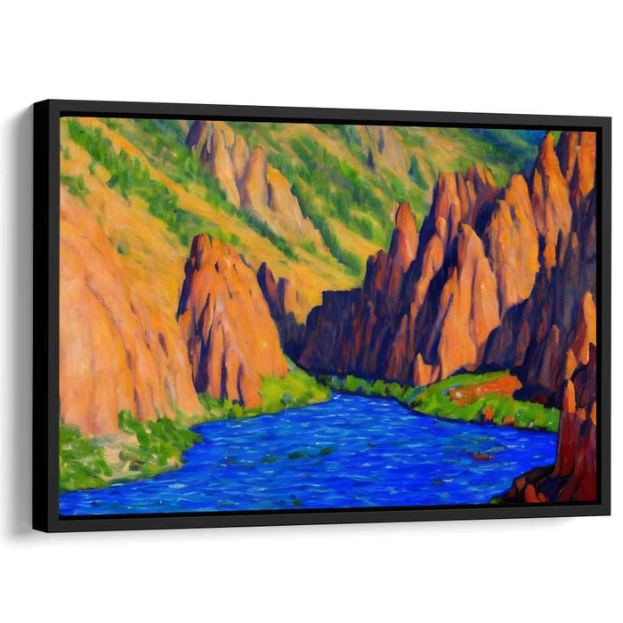 Impressionism Black Canyon of Gunnison #114