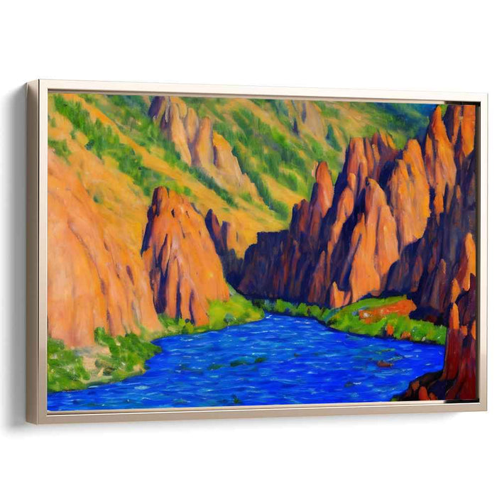 Impressionism Black Canyon of Gunnison #114