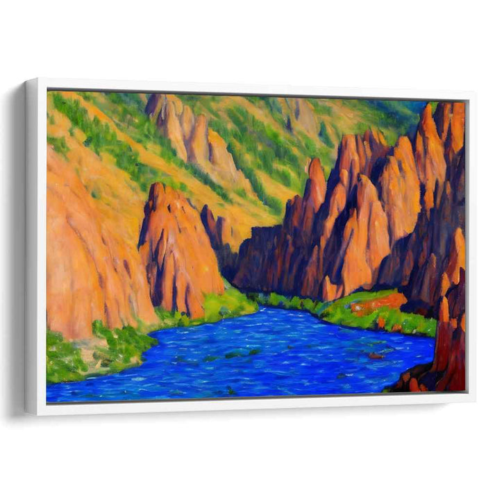 Impressionism Black Canyon of Gunnison #114