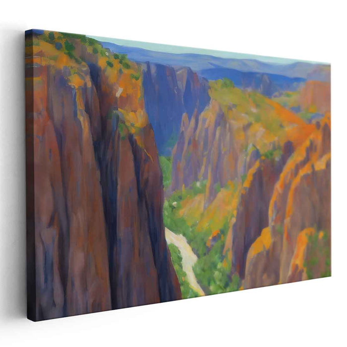 Impressionism Black Canyon of Gunnison #115