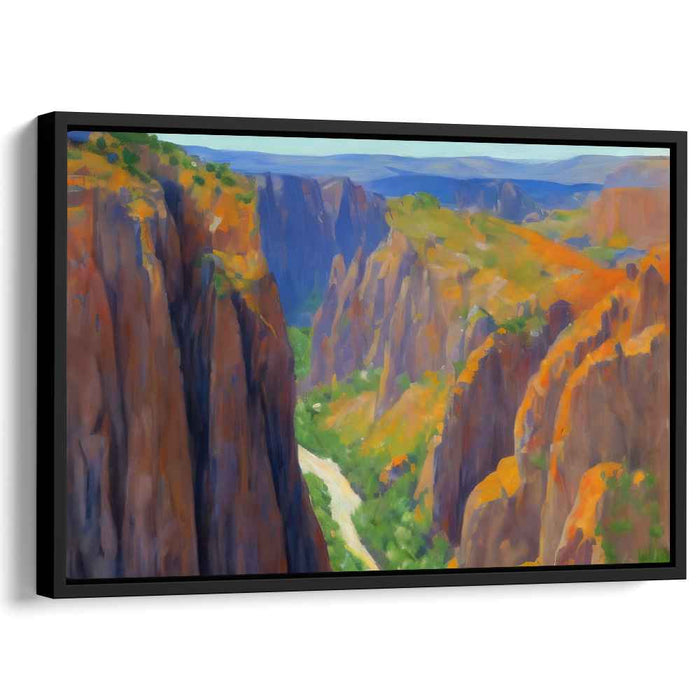 Impressionism Black Canyon of Gunnison #115