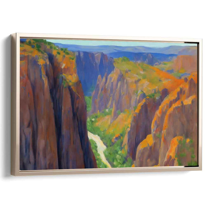 Impressionism Black Canyon of Gunnison #115