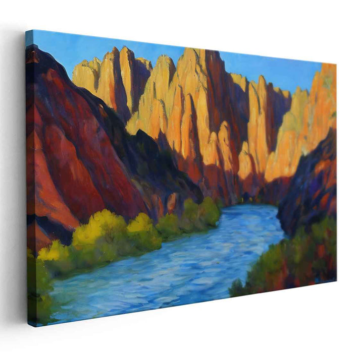 Impressionism Black Canyon of Gunnison #116