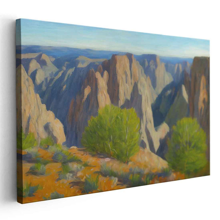 Impressionism Black Canyon of Gunnison #121