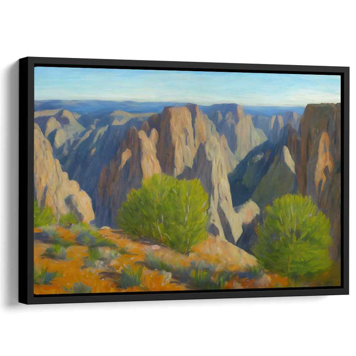 Impressionism Black Canyon of Gunnison #121