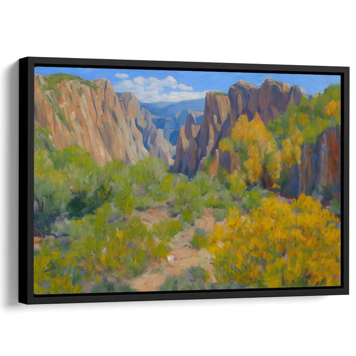 Impressionism Black Canyon of Gunnison #123