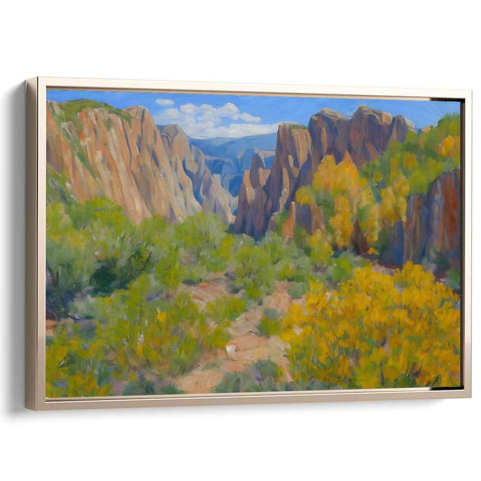 Impressionism Black Canyon of Gunnison #123