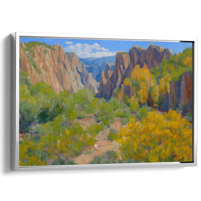 Impressionism Black Canyon of Gunnison #123
