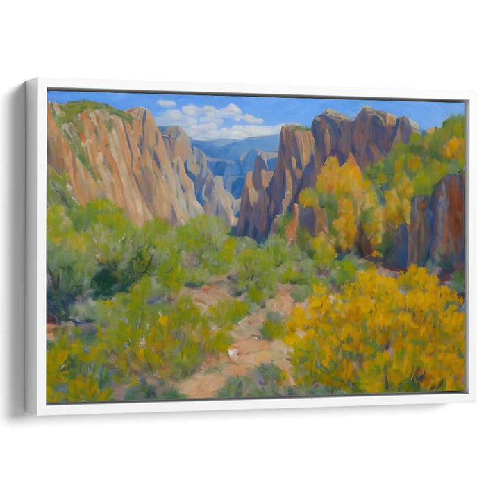 Impressionism Black Canyon of Gunnison #123