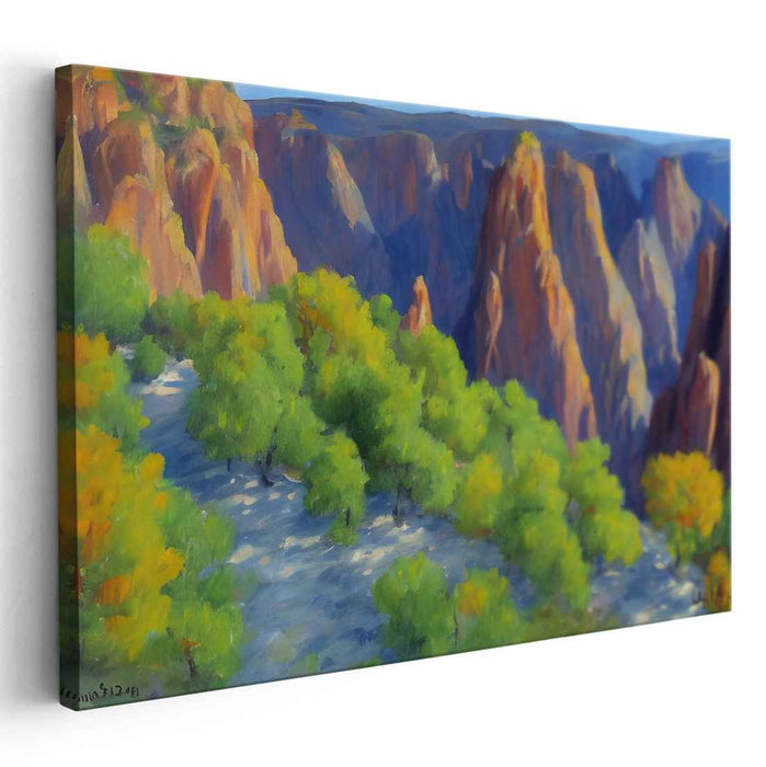 Impressionism Black Canyon of Gunnison #125