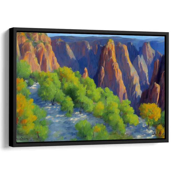 Impressionism Black Canyon of Gunnison #125