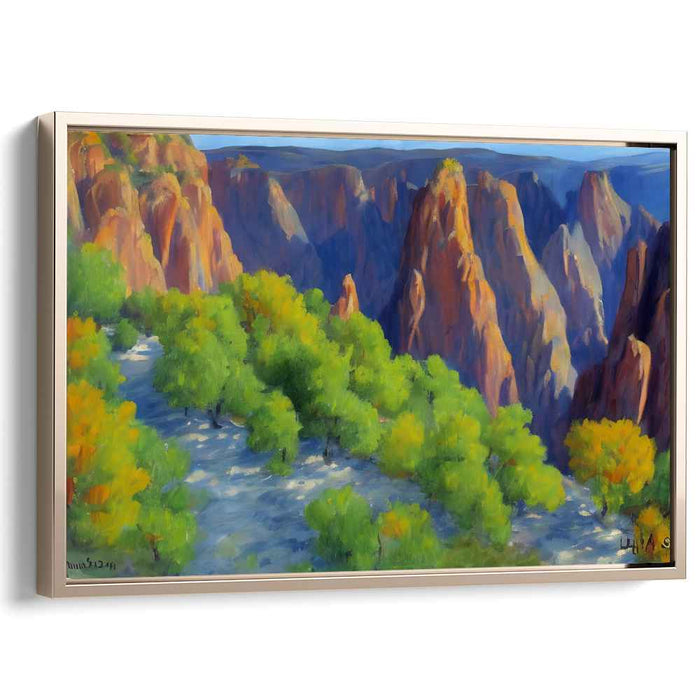 Impressionism Black Canyon of Gunnison #125