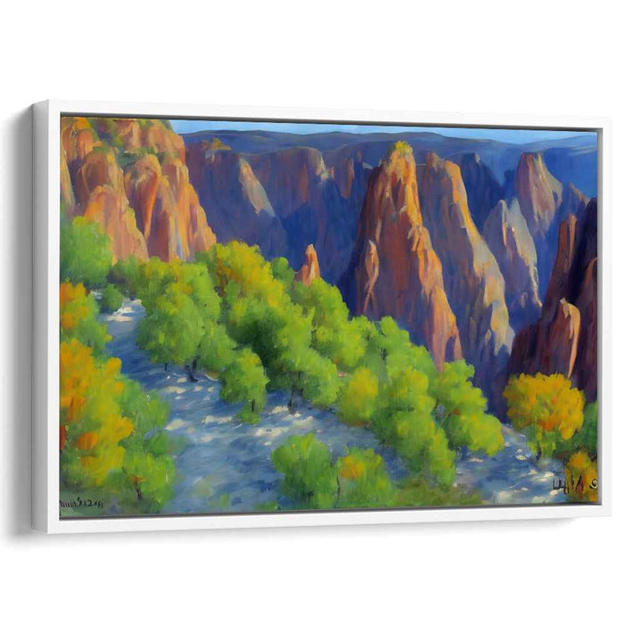 Impressionism Black Canyon of Gunnison #125