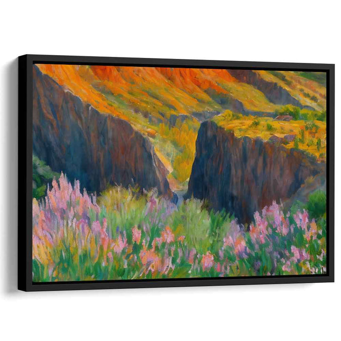 Canyon Blooms: A Vibrant Landscape Masterpiece