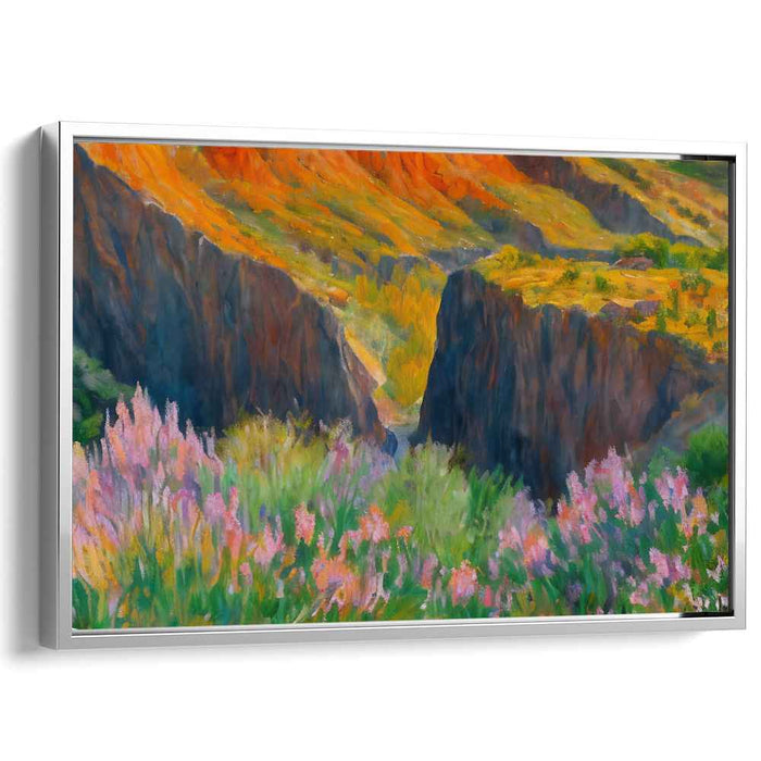 Canyon Blooms: A Vibrant Landscape Masterpiece