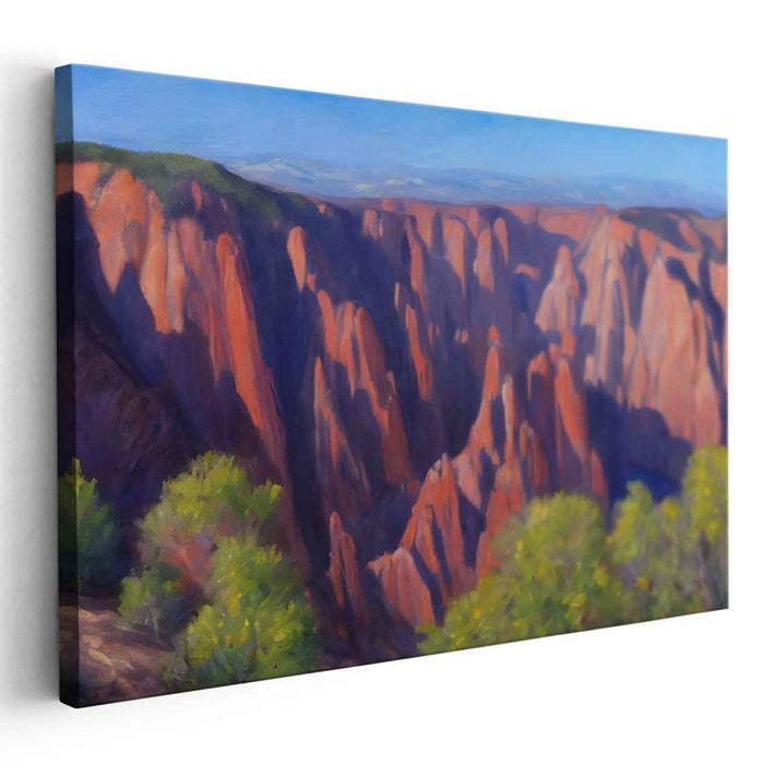 Horizon Meets Dreams: Panoramic Landscape Canvas Art