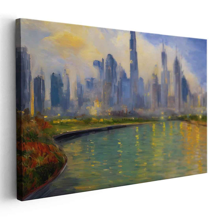 Impressionism Burj Khalifa #118