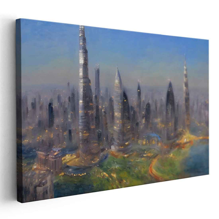 Impressionism Burj Khalifa #124