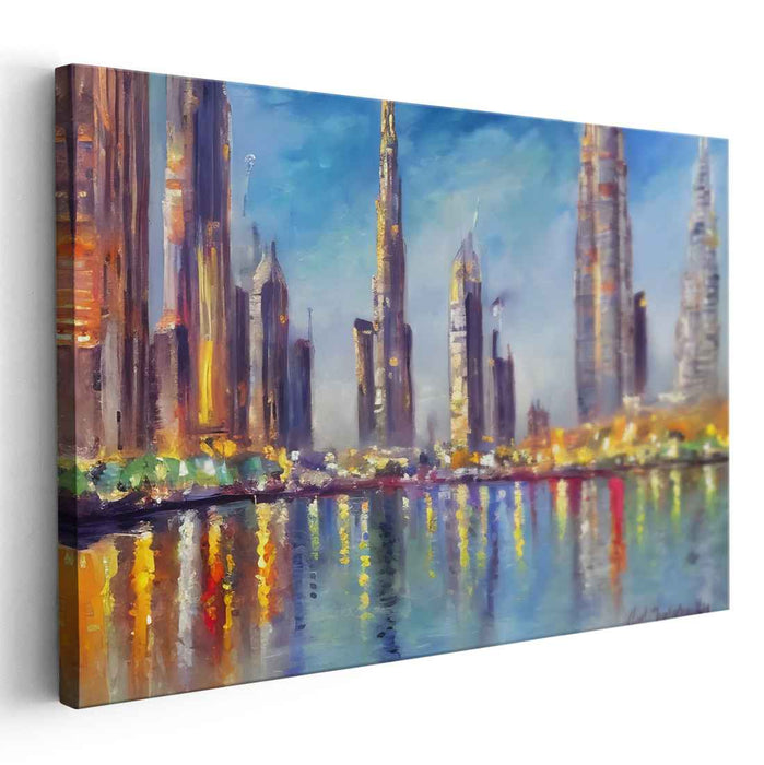 Impressionism Burj Khalifa #134