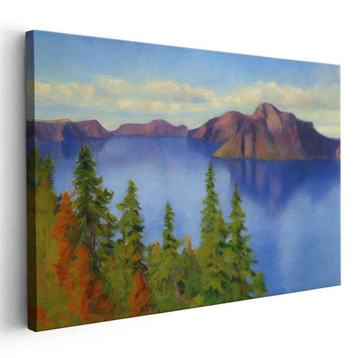 Impressionism Crater Lake #103