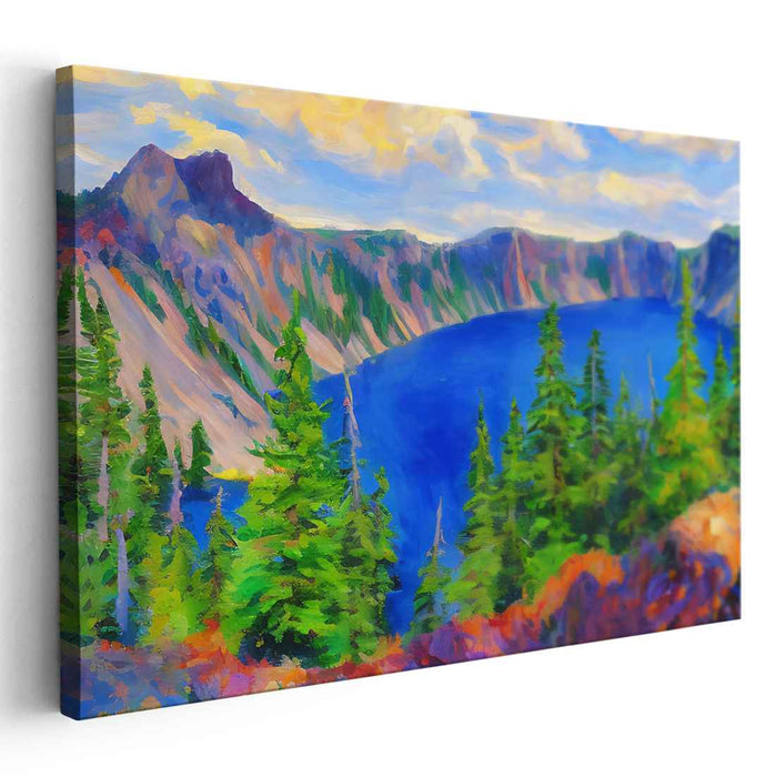 Impressionism Crater Lake #106