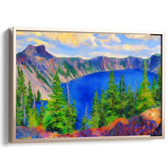 Impressionism Crater Lake #106