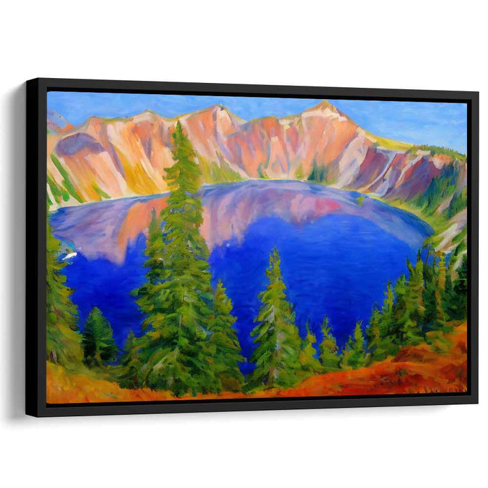 Impressionism Crater Lake #111