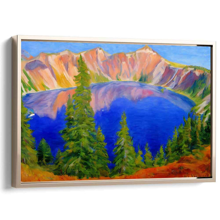 Impressionism Crater Lake #111