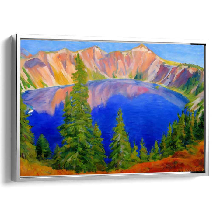 Impressionism Crater Lake #111