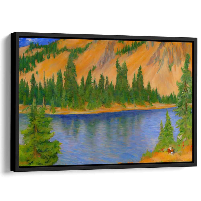 Epic Earth Symphony: Majestic Landscape Oil Painting