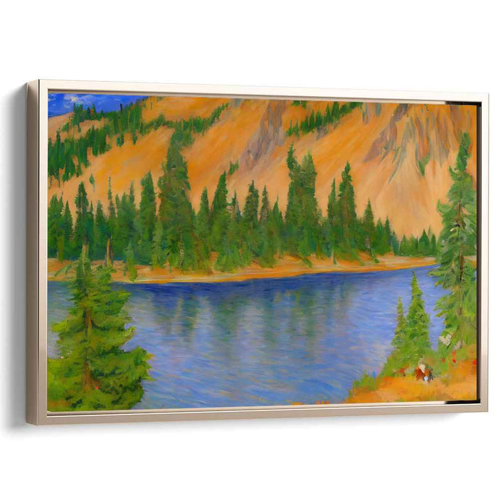 Epic Earth Symphony: Majestic Landscape Oil Painting