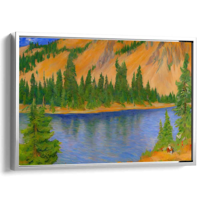 Epic Earth Symphony: Majestic Landscape Oil Painting