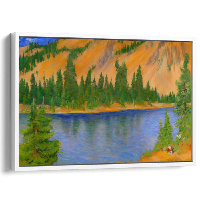 Epic Earth Symphony: Majestic Landscape Oil Painting