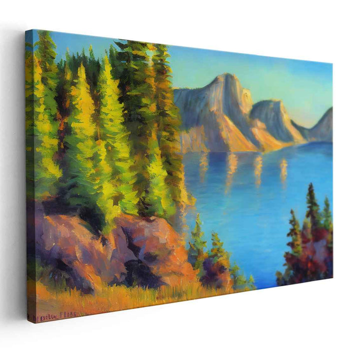 Impressionism Crater Lake #116