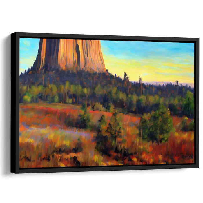 Verdant Dusk: Sunset Over the Verdant Landscape