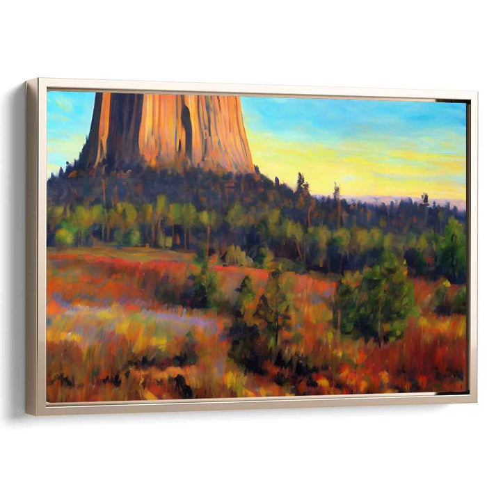 Verdant Dusk: Sunset Over the Verdant Landscape