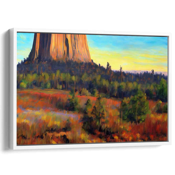 Verdant Dusk: Sunset Over the Verdant Landscape