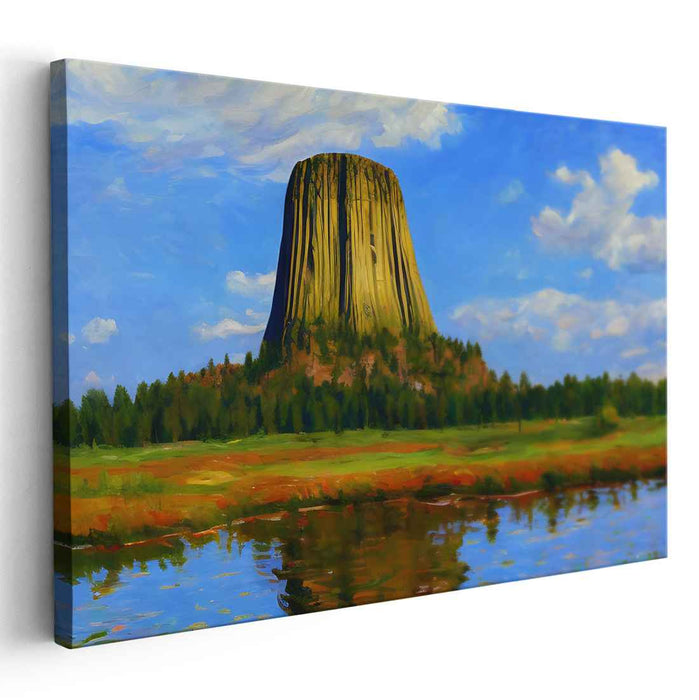 Impressionism Devils Tower #112