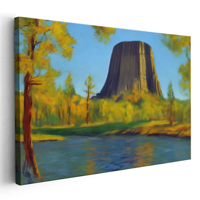 Impressionism Devils Tower #116