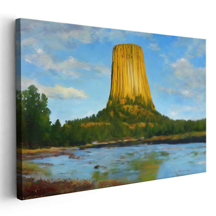 Impressionism Devils Tower #132